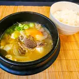 【人気】黒毛和牛すじスープ定食  Popular Black Wagyu Beef Tendon Soup Set Meal（神戸長田牛すじ専門店 すじ福）
