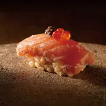 トリュフ香る生サーモン（回転寿司みさき 成増店）