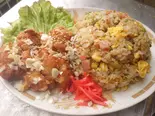 油淋鶏炒飯（カミナリ飯店）