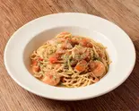 海老とフレッシュトマトのアーリオ・オーリオ（NaNairo PasTa ナナイロパスタ）