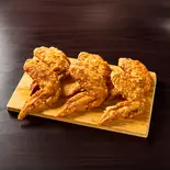 【名物】 しょうが風味 手羽先ザンギ(得6ヶ)（なるとキッチン 武蔵小杉北口店）