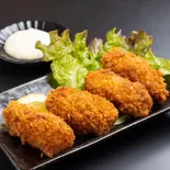 かきQのカキフライ（和牛と海鮮浜焼き うしQかきQ）