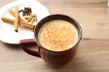 ホットジンジャーチャイ（絶品スープで味わうハンバーグの店「スープdeバーグ」）