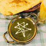 Sag Curry Set(ほうれん草カレーセット)（Apm Bhansa Ghar）