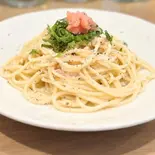 明太バター明太子パスタ（ASUKA CAFE•BAR）
