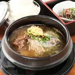 カルビタン(韓国惣菜3品、ご飯大盛り無料)（韓国家庭料理ジャンモ 津田沼店）