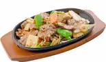 牛肉オイスターソース炒め(青樺)