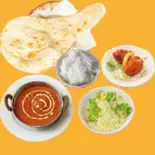 日替わりカレーセット Today Curry Set（インド料理 ロータスビーキッチン 淡路店）