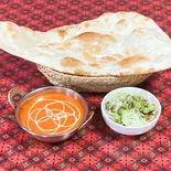 バターチキンカレーセット Butter chicken curry set(インド料理ミラン 下板橋店)