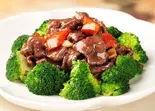 牛肉とブロコッリーの炒め（三国の宴）