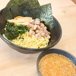 【新作】家系つけ麺（らーめん一二三家(和田町一二三家製麺)）