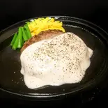 ダブルチーズハンバーグ200g単品（ステーキハウス ブル）
