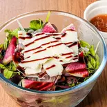 有機ベビーリーフのグリーンサラダ（パスタmama 曳舟店）