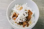 チャーシュー丼Chashu Pork Rice Bowl（らぁ麺もう利 半蔵門店）