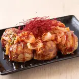 たこやき(キムチ)10個（たこやき工房 ちびすけ難波道頓堀店）