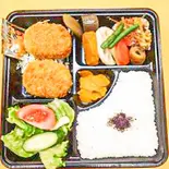 コロッケ弁当（ベーカリーカフェ ブルーエルフ）