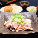匠の冷しゃぶ(手仕込みミニメンチと豚汁付き)(しゃぶ茶房)