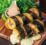 ポッサムチーズキンパ Bossam Cheese Gimbap(ヤンニョムチキン&チーズキンパ梨泰院トンバンキンパ博多店)