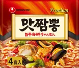 農心 マッチャンポン 海鮮ちゃんぽん 4食入り（扶餘World）