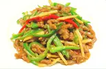 牛肉のチンジャオロース-青椒牛肉丝（大福源）