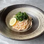 しそ明太マヨぶっかけ讃岐うどん(冷)/Shiso mentaiko mayo bukkake Sanuki udon noodles（讃岐うどん 山田家 東京錦糸町店 SANUKIUDON YAMADAYA TŌKYŌKINSITYŌTEN）