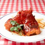 ボリュームたっぷり【スモーキーチキン】（FAMILY DINER shrimp house）