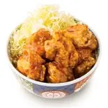 チリソースから揚げ丼 特盛（元祖豚丼屋 TONTON 御徒町店）