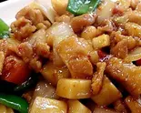 鶏肉の四川風炒め（東北 餃子）