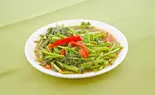 空芯菜炒め Bok Choy Stir-Fry(トモスダイニング)