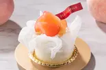 白桃のレアチーズケーキ～クレームダンジュ～（フロプレステージュ 千葉ペリエ）