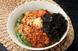 肉みそにんにく岩海苔ビビンバ（韓国クッパとビビンバ 全州 下井草店）