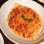 桜えびのトマトクリームスパゲティ（フルッターレ）