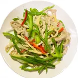 青椒肉丝(单品)（福满楼）