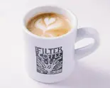 Hot Latte ホットラテ（CAFFE PASCUCCI 三宮店）