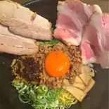 焼豚入りピリ辛台湾まぜそば（中華そば ひのき屋）