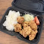 鶏の唐揚げ弁当（Cj cafe）