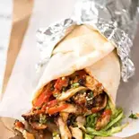 Chicken kebab wrap チキンケバブ ラツブ(アジアン料理バターチキン)