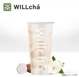 タロイモジャスミンミルクティー(厚芋泥奶绿)（WILLcha 神戸元町店）