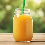 オレンジジュース(果汁100%)100% Orange Juice（スムージー＆タコライス 農Cafe and Marche(農カフェアンドマルシェ)東新宿店）