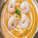 エビカレー Prawn Curry（インドネパールレストランサパナ）