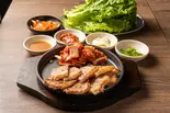 サムギョプサルセット 【1人前】（韓国屋台酒場 韓兵衛 町田ジョルナ店）