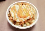 チキン卵ケバブ丼Chicken egg kebab bowl(トルコケバブ ビリヤニハウスTurkish Kebab Biryani House)