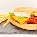 チーズクリスピーチキンバーガー(カスタマイズハンバーガー T's Burger)