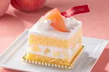 白桃のショートケーキ（フロプレステージュ 仙台駅）