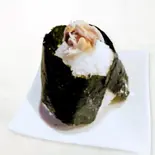 塩さば Salted mackerel（わらじが二足 糸島産無農薬のおむすび）