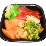づけ三色丼(ドン丼丸)