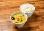 グリーンカレーライス単品(VINTAGE The Nepali Kitchen)