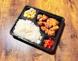 手づくり鶏胸肉ピリ辛唐揚げ弁当 Homemade Spicy Karaage Chicken Breast Bento(肉料理すが本)