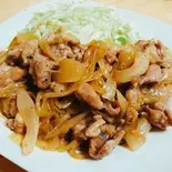 生姜焼き Ginger Pork(中国料理 京蘭)