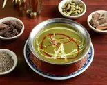 ほうれん草ポークカリー Spinach Pork Curry（THAIINDIAN RESTAURANT MY KITCHEN）